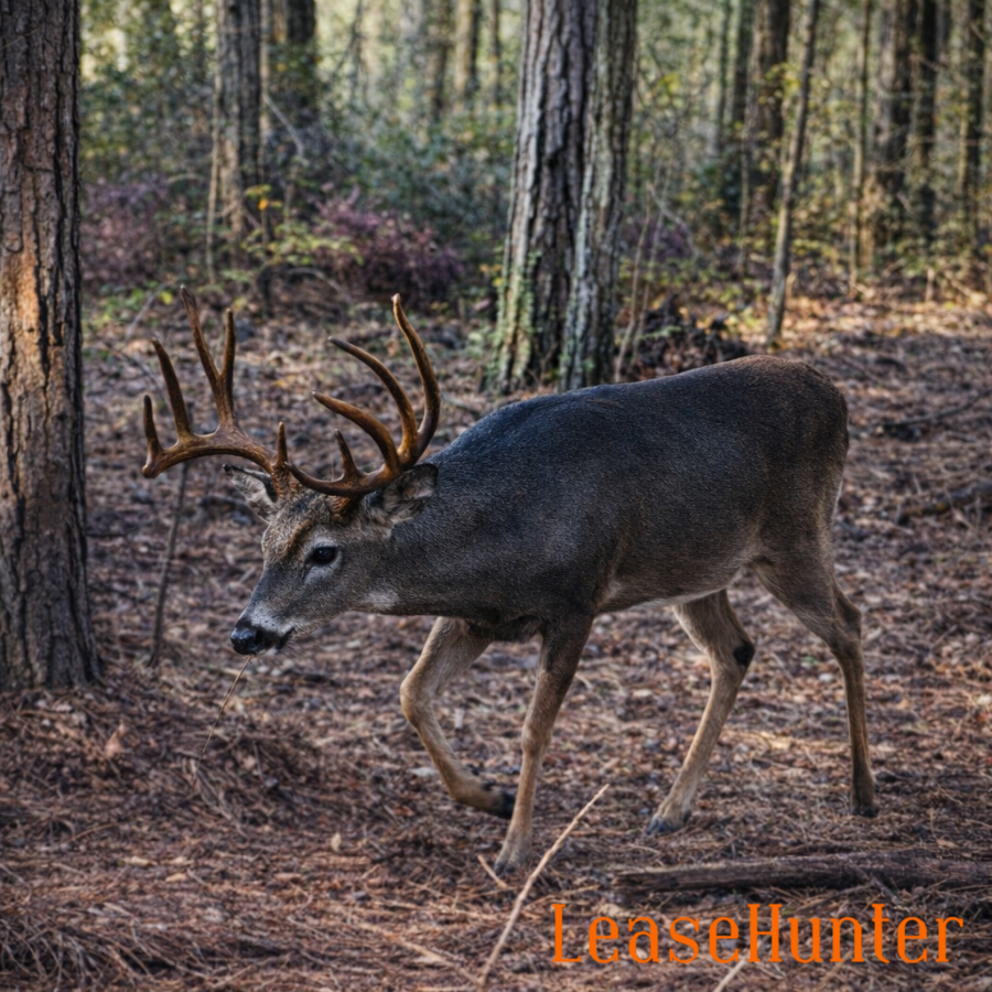 buck deer forest .png